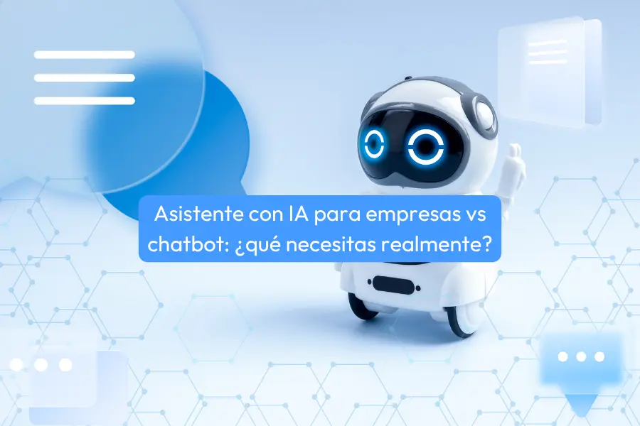 asistente con ia para empresas vs chat bot